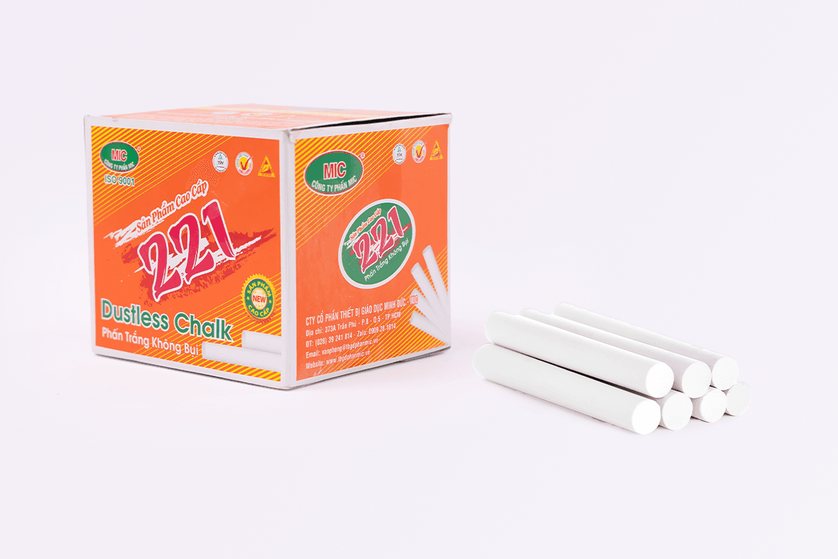 Phấn trắng không bụi 211 - 100 viên